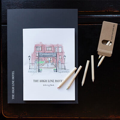 The High Line Hotel Coloring Book