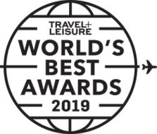Travel + Leisure World’s Best 2019 Logo